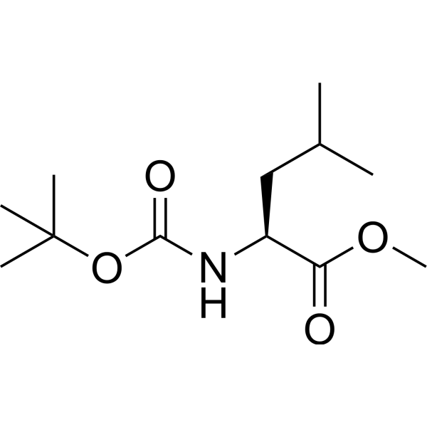 Methyl (tert-butoxycarbonyl)-L-leucinate 63096-02-6